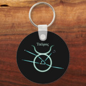 Zodiac Constellation Taurus Sleutelhanger (Voorkant)