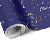 Zodiac Constellation Virgo Cadeaupapier (Rol Hoek)
