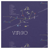 Zodiac Constellation Virgo Stof (Close Up)