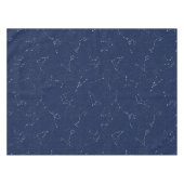 Zodiac Constellations met een donkerblauwe Starry Tafelkleed (Voorkant (Horizontaal))