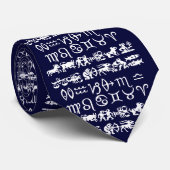 Zodiac Cravate Astrologie Cravate Cool Horoscope C (Roulé)