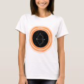 Zodiac Fire Element Sagittarius T-shirt (Voorkant)