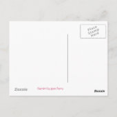 Zodiac Gemini briefkaart (Achterkant)