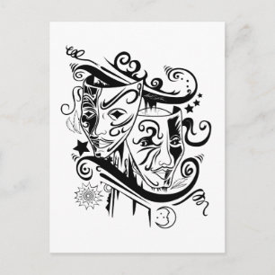 Zodiac - Gemini Briefkaart