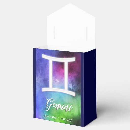 Zodiac: Gemini Dates Bedankdoosjes (Geopend)