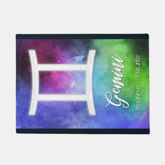Zodiac: Gemini Dates Deurmat (Voorkant)
