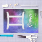 Zodiac: Gemini Dates Tissuepapier (Craft)