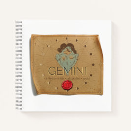 Zodiac - Gemini - Journal Notitieboek