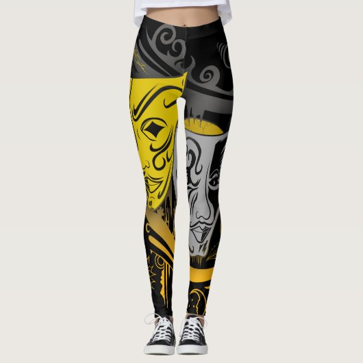 Zodiac - Gemini Leggings (Voorkant)