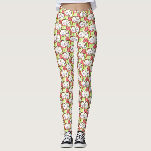 Zodiac gemini leggings (Voorkant)