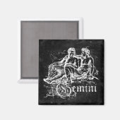 Zodiac Gemini Magneet (Voorkant / Achterkant)
