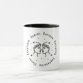 Zodiac Gemini Mug (Centre)