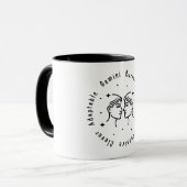 Zodiac Gemini Mug (Devant gauche)