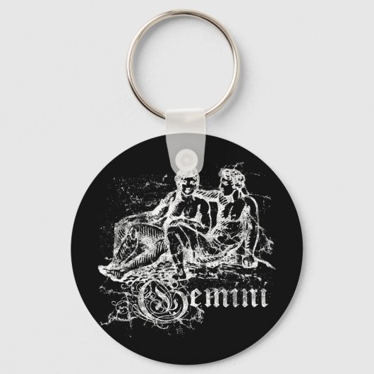 Zodiac Gemini Sleutelhanger (Voorkant)