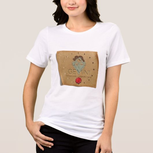 Zodiac - Gemini - T Shirt (Voorkant)