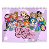 Zodiac Girlz 2009 Calendar Kalender (Hoes)