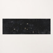 Zodiac Goddess | Kosmische gouden Weegschaal Astro Yogamat (Achterkant (horizontaal))