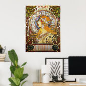 Zodiac Goddess Poster (Thuiskantoor)