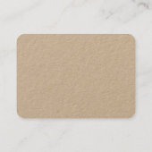 Zodiac Goddess Visitekaartje (Achterkant)