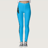 ZODIAC GRAFISCHE AQUARISCHE LEGGINGS (Voorkant)