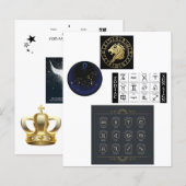 ZODIAC GREETINGS JJR CHRISTELIJK INTERFAITH (Voorkant / Achterkant)