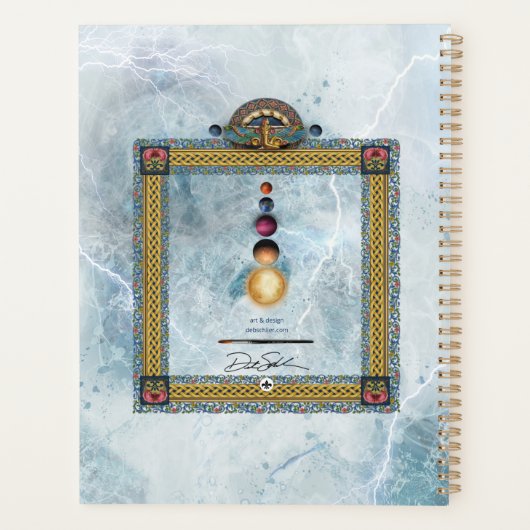 Zodiac Grimoire & Astrologie Planner (Dos)