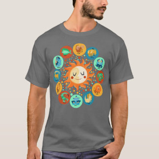 Zodiac Horoscope Astrology Premium T-shirt6 T-shirt