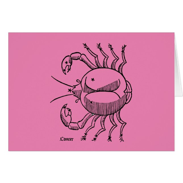 Zodiac: Kanker, 1482 (Voorkant Horizontaal)