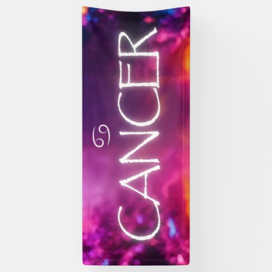 Zodiac Kanker Banner (Verticaal)