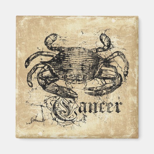 zodiac-kanker magneet (Voorkant)