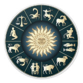 Zodiac Keramische Knop (Voorkant)