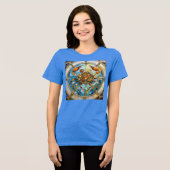 Zodiac - Kreeft De Krab Tri-Blend Shirt (Voorkant volledig)