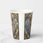 Zodiac - Leeuw de Leeuw Papieren Bekers (Rechts)