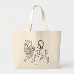 Zodiac: Leo 1494 Grote Tote Bag