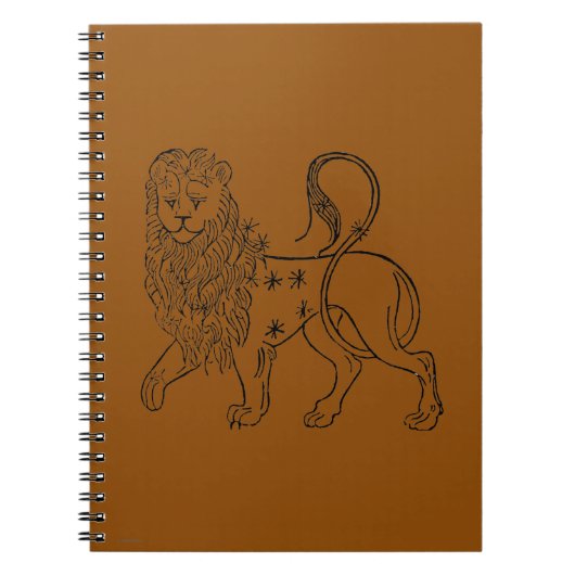 Zodiac: Leo 1494 Notitieboek (Voorkant)