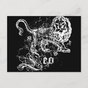 Zodiac Leo Briefkaart
