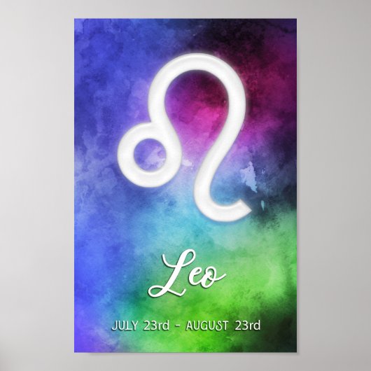 Zodiac: Leo Dates Poster (Voorkant)