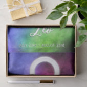 Zodiac: Leo Dates Tissuepapier (Geschenk)