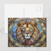 Zodiac - Leo de Leeuw Feestdagenkaart (Voorkant / Achterkant)