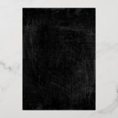  Zodiac Leo Folie Uitnodiging (Achterkant)