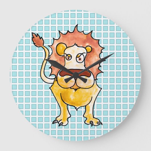 Zodiac Leo Grote Klok (Voorkant)