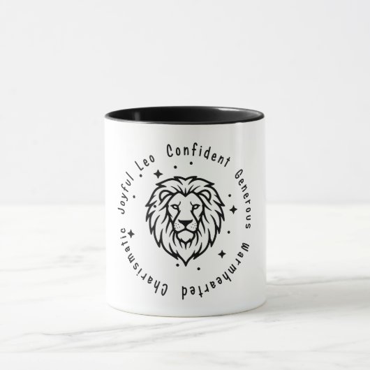 Zodiac Leo Mug (Centre)