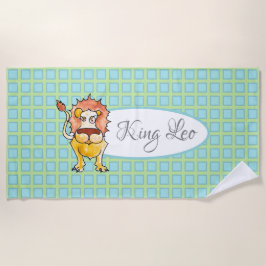 Zodiac Leo Strandlaken