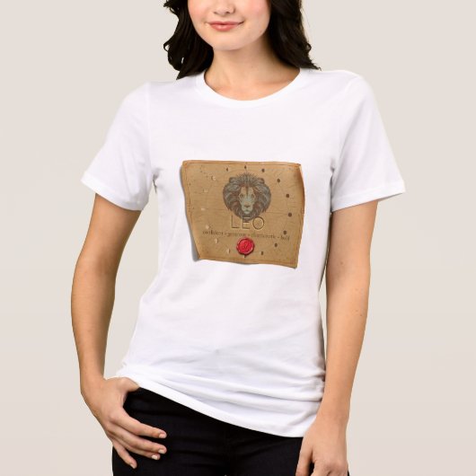 Zodiac - Leo - T Shirt (Voorkant)