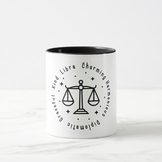 Zodiac Libra Mug (Centre)