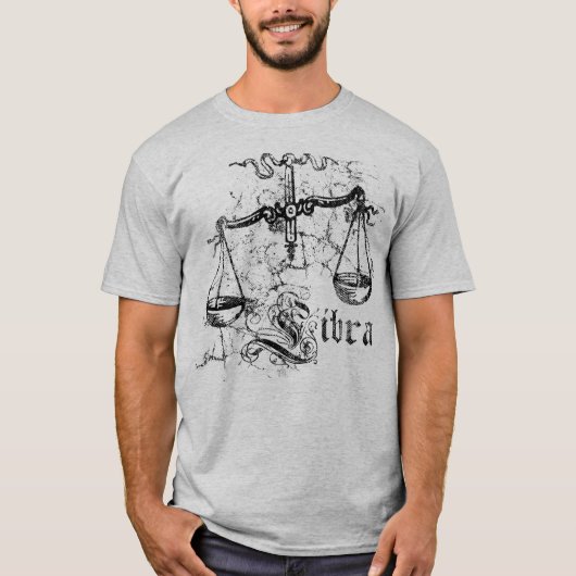 Zodiac Libra T-shirt (Voorkant)