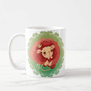 Zodiac lion leo koffiemok