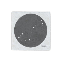 Zodiac magneet (Schorpioen) stenen magneet