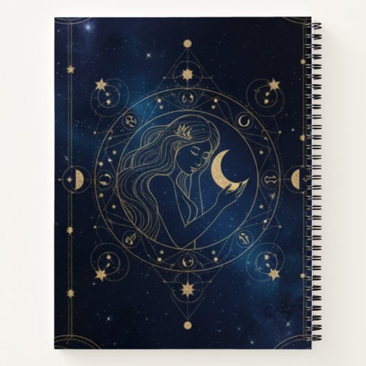 Zodiac & Moon Phase Celestial Journal (Dos)
