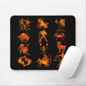 Zodiac Mousepad Muismat (Met muis)